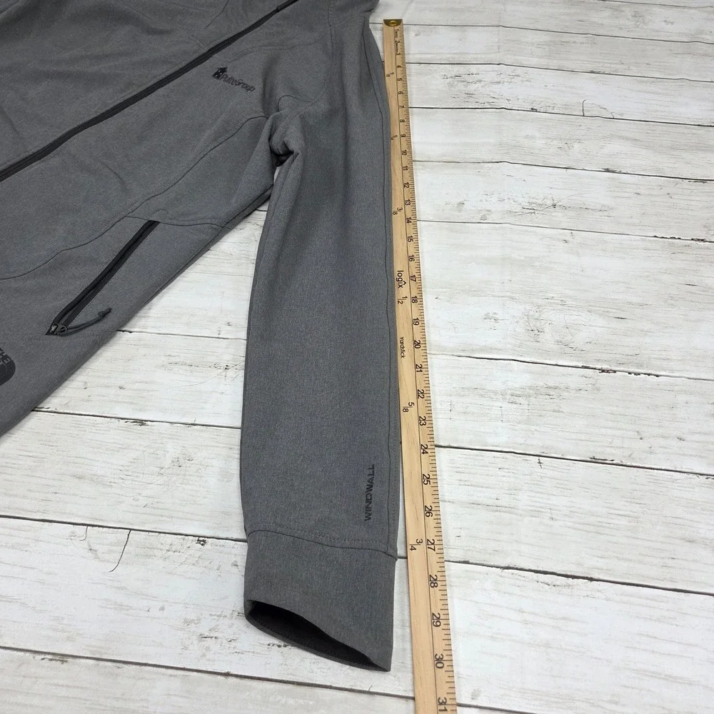 The North Face Jacket Women L Grey WindWall Softshell PulteGroup Full‎ Zip